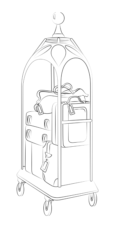 Luggage Illustration